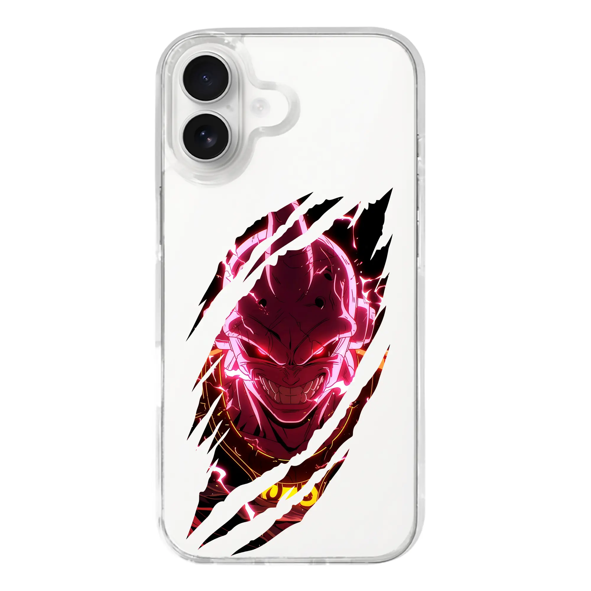 ドラゴンボール グッズ まじん ブウ - iPhone 17シリーズ 透明スマホケース – 薄型・耐衝撃・精密フィット保護カバー